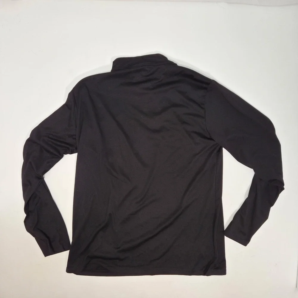 The North Face Shirt Mens Med Black 1/4 Zip Mock Neck Pullover Activewear Top